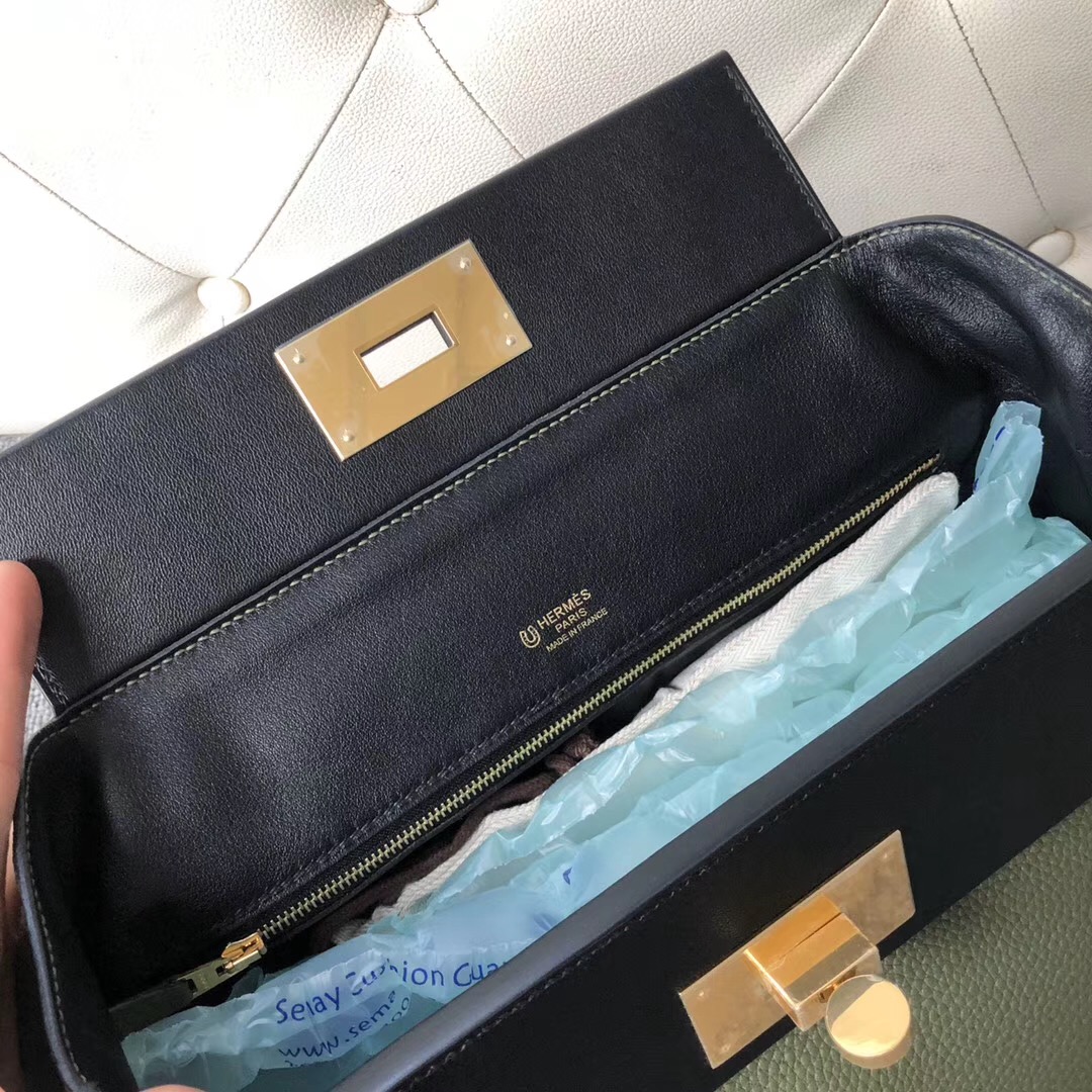 Singapore Hermes Kelly 24/24 taurillon Maurice Swift V6叢林綠 Canopee CK89