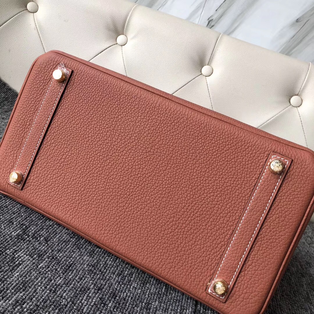 澳門半島花地瑪堂區愛馬仕鉑金包 Macao Hermes Birkin 30cm 4E Sienna 楓葉棕