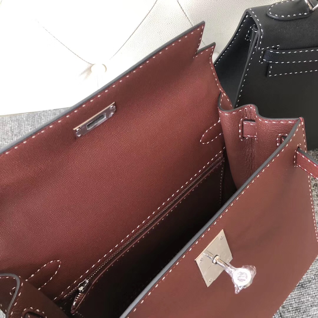 臺北市 Taiwan Hermes Kelly 28cm Graine Monsieur Ck55 Rouge H 愛馬仕紅