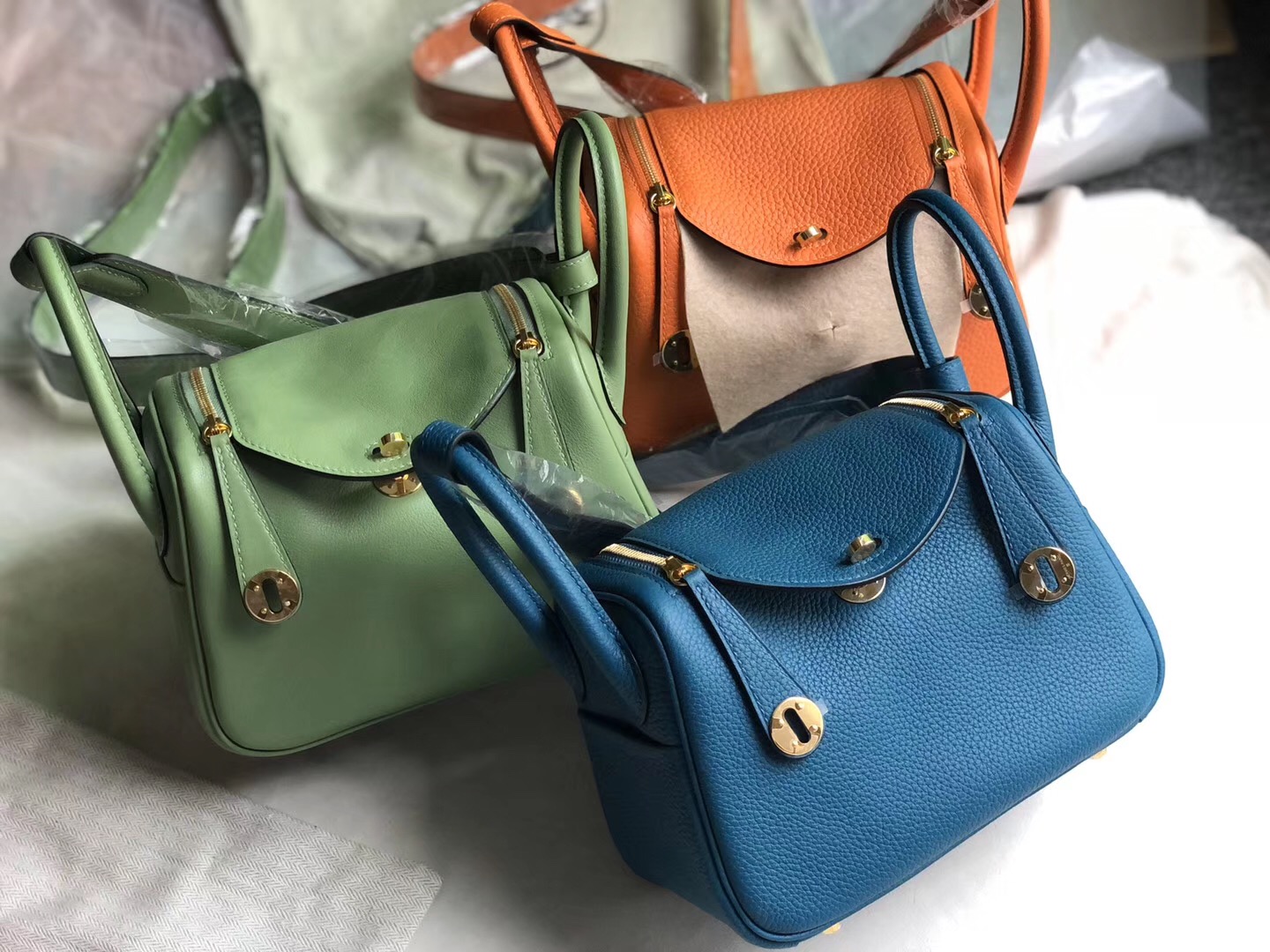 香港灣仔區愛馬仕 Hermes mini lindy swift 19cm 3i vert criquet 蟋蟀綠