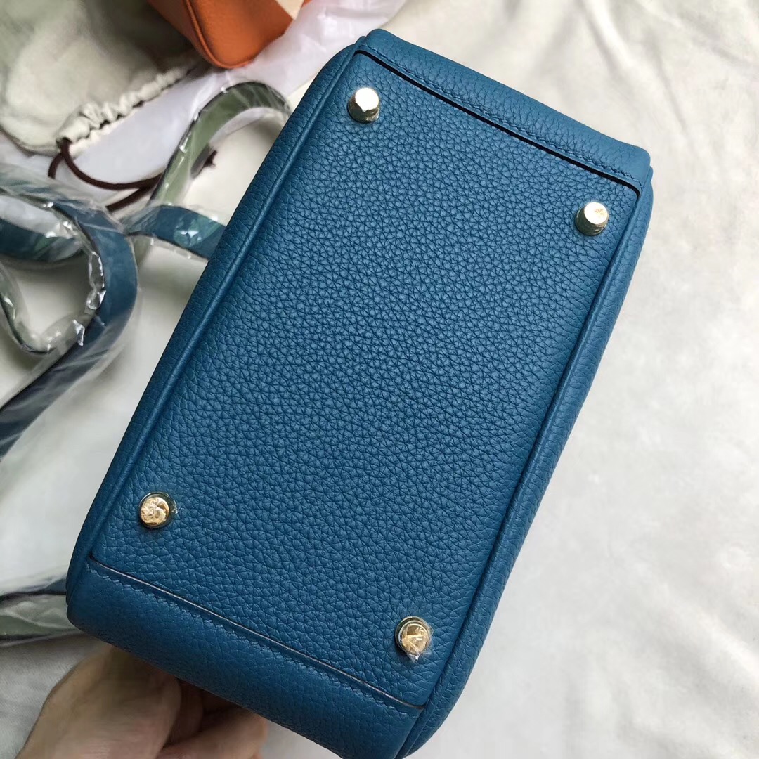 臺灣臺北市迷妳琳迪包 Hermes mini lindy W0 博斯普魯斯綠 vert bosphore