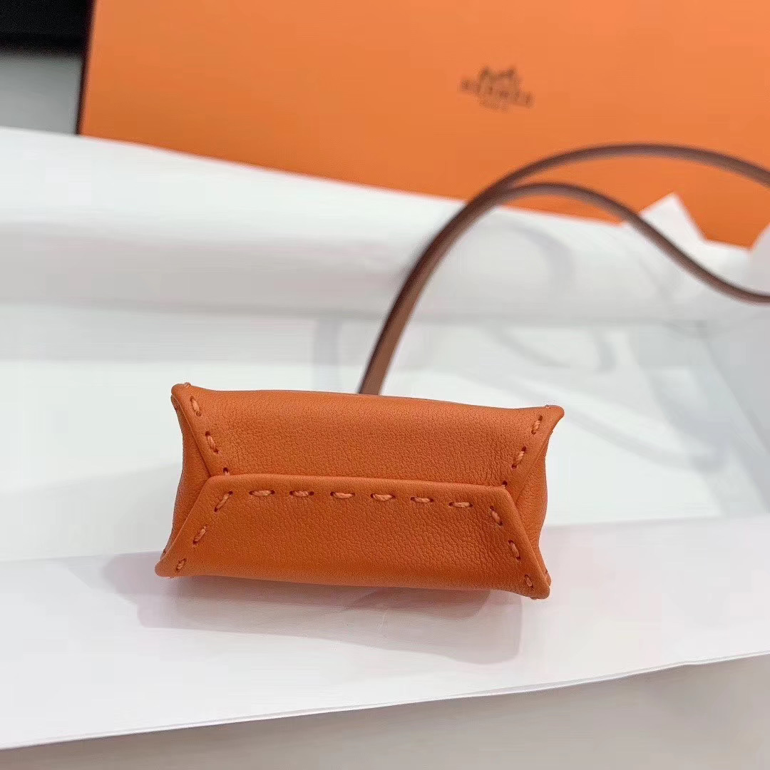 香港香港島中西區 Hermes SAC Oranges widgets 愛馬仕mini限量款掛件