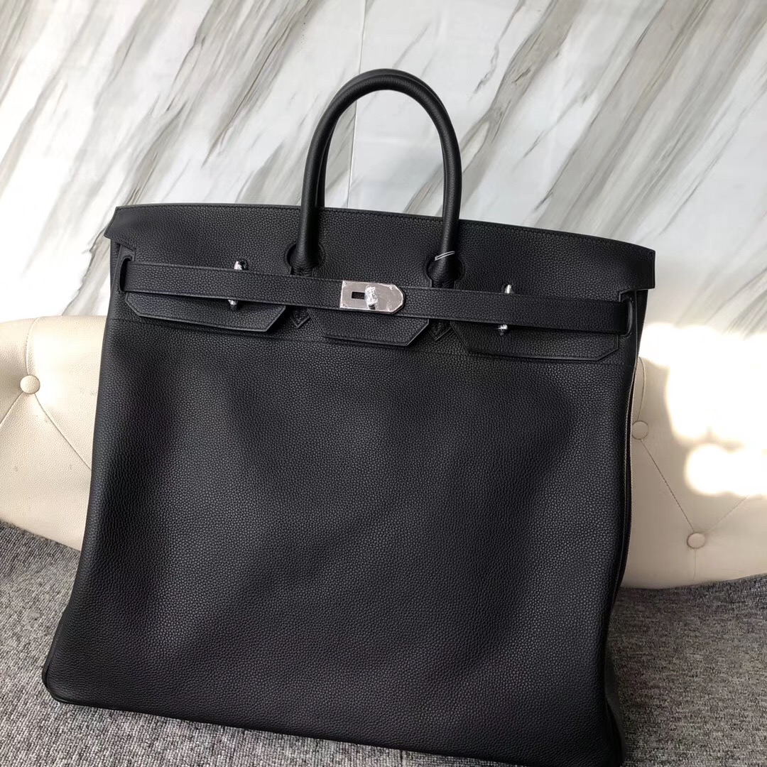 香港香港島中西區 東區鉑金包 Hermes CK89 Black 50cm Hac Birkin Togo