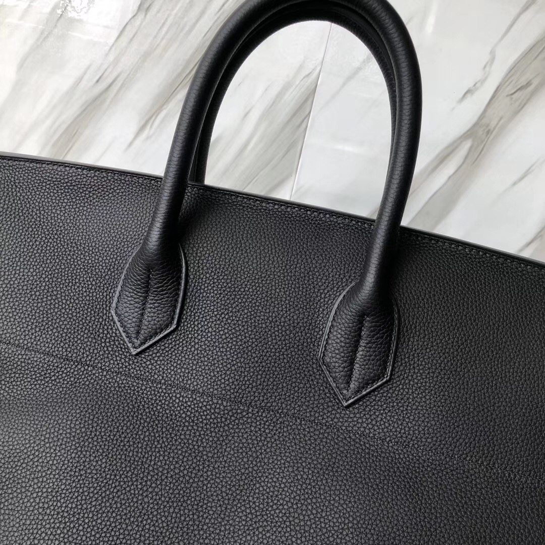 香港香港島中西區 東區鉑金包 Hermes CK89 Black 50cm Hac Birkin Togo