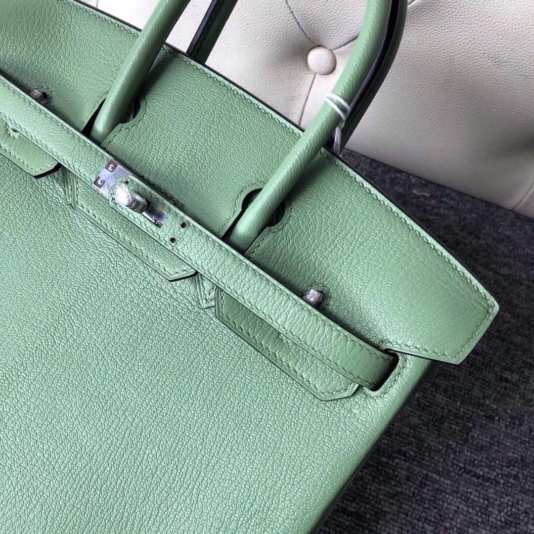 California, USA Hermes Birkin 25cm Chevre 3I蟋蟀綠 Vert Criquet 牛油果綠