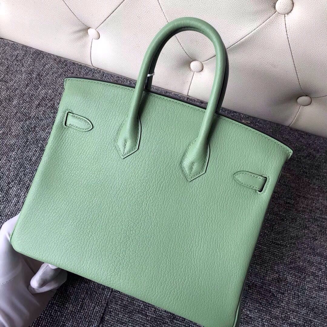 California, USA Hermes Birkin 25cm Chevre 3I蟋蟀綠 Vert Criquet 牛油果綠