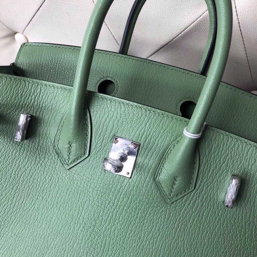 California, USA Hermes Birkin 25cm Chevre 3I蟋蟀綠 Vert Criquet 牛油果綠