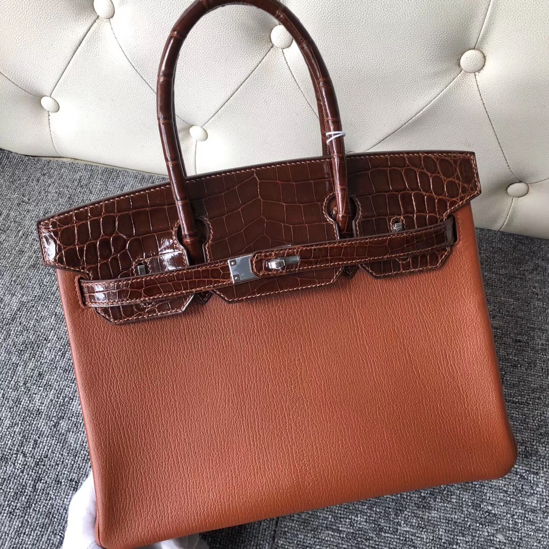 Hong Kong Hermes Birkin 30cm Touch 山羊皮6C古銅色 Bronze CC31蜜糖棕 Miel