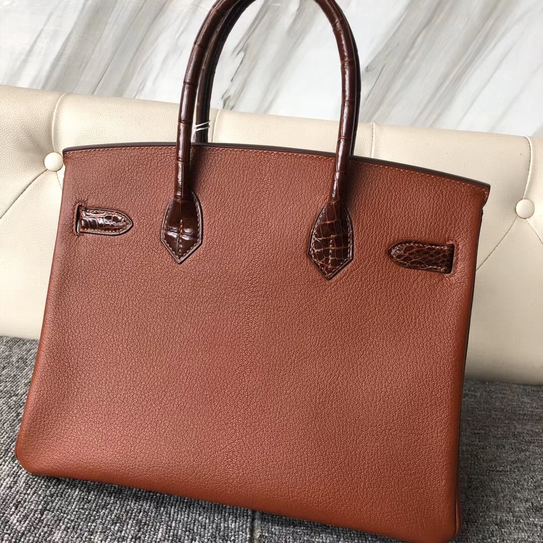 Hong Kong Hermes Birkin 30cm Touch 山羊皮6C古銅色 Bronze CC31蜜糖棕 Miel