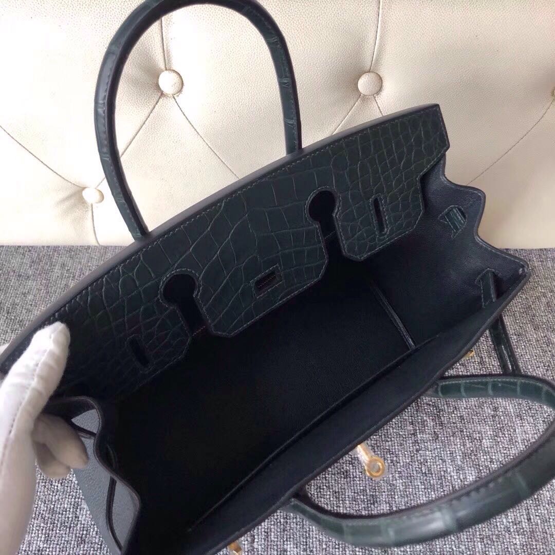 Hermes Birkin 25cm Touch  6O Vert Cypres 松柏綠 Togo 霧面美洲鱷