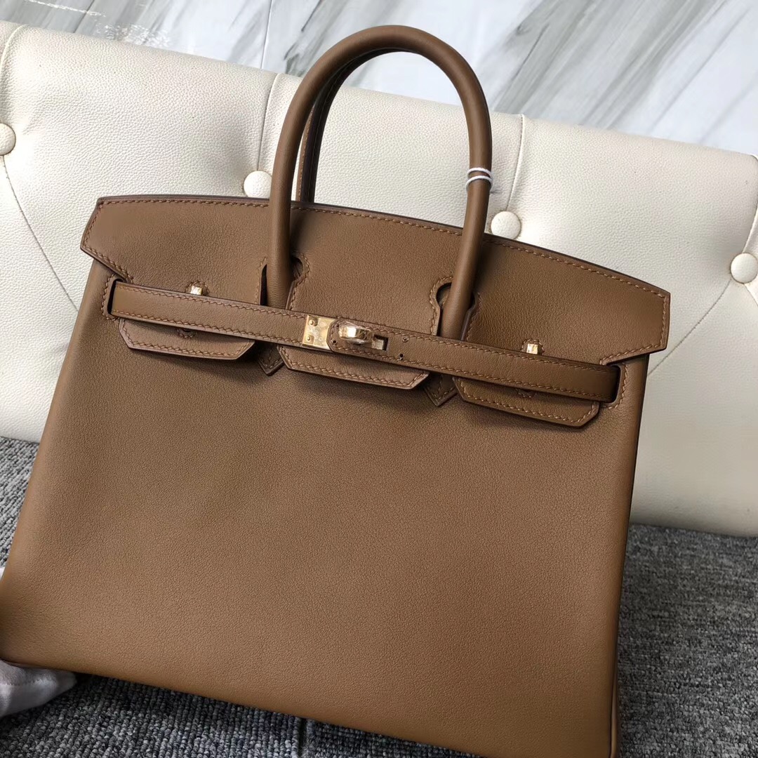 澳門愛馬仕 Hermes Birkin 25cm Swift D0威瑪犬米色 beige de weimer