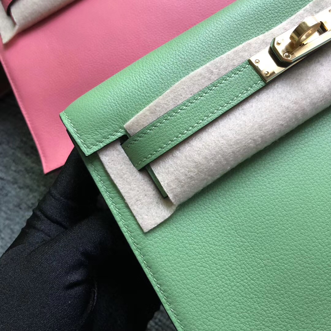 Indonesia Hermes Kelly Danse Evercolor 3I Vert Criquet 牛油果綠