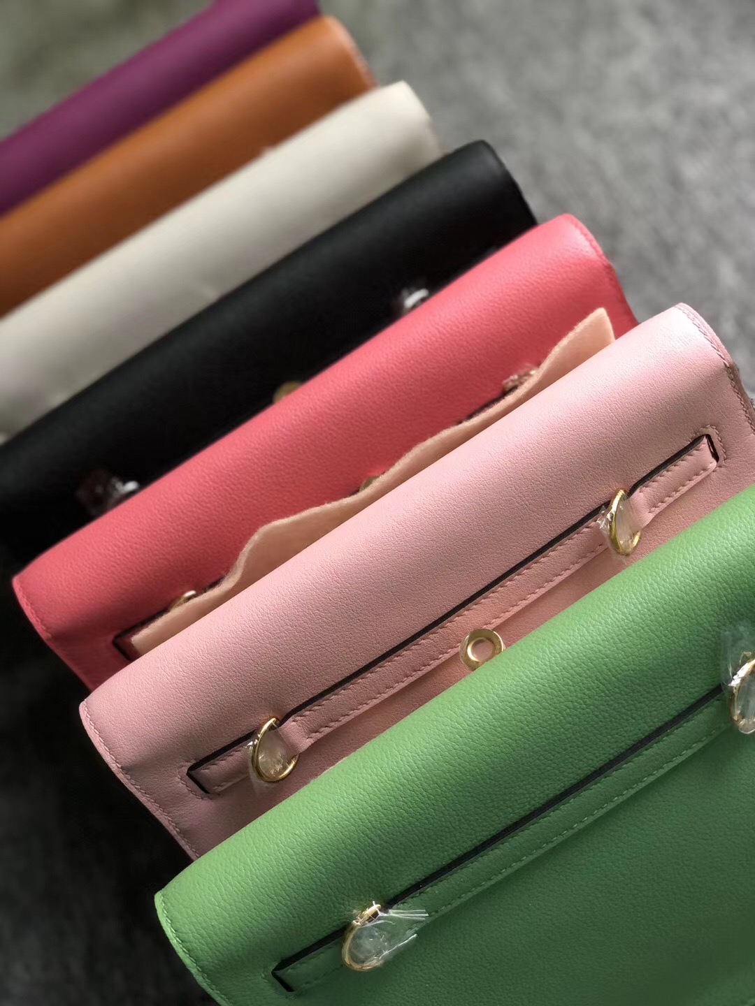 臺灣臺北市 Hermes Kelly Danse Evercolor 3Q Rose Sakura 新粉色