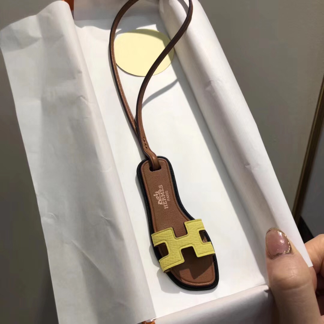 臺北市新北市桃園市愛馬仕迷妳 拖鞋 小掛件 Hermes Mini slipper Small pendant