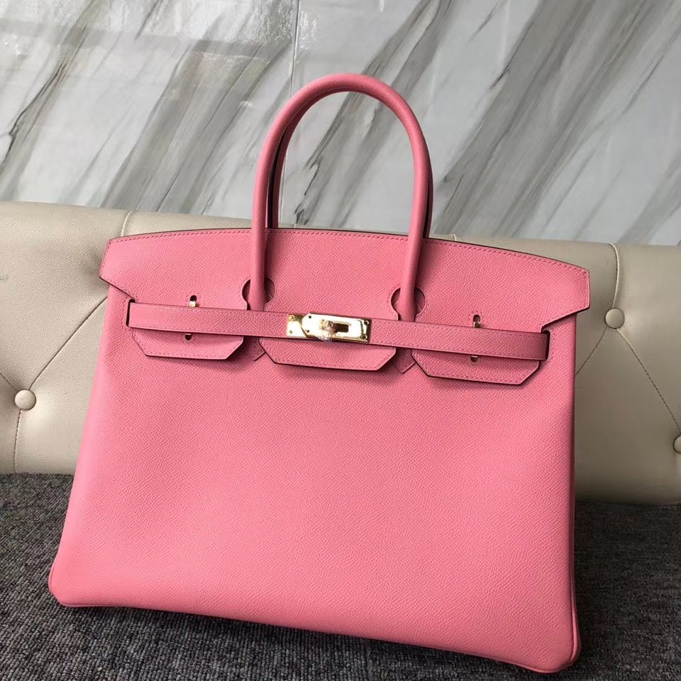 臺灣臺北市愛馬仕鉑金包35價 Hermes Birkin 35cm 1Q Rose Confetti