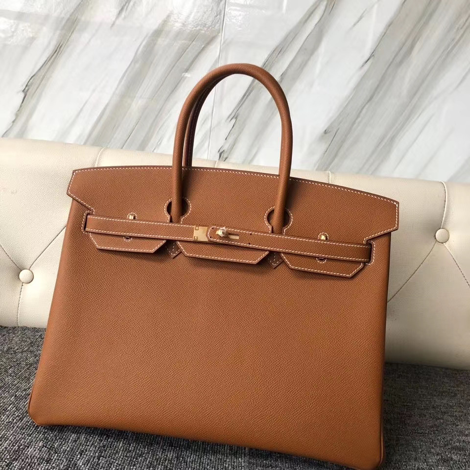 香港九龍半島 愛馬仕鉑金包報價行情 Hermes Birkin 35cm CK37 gold