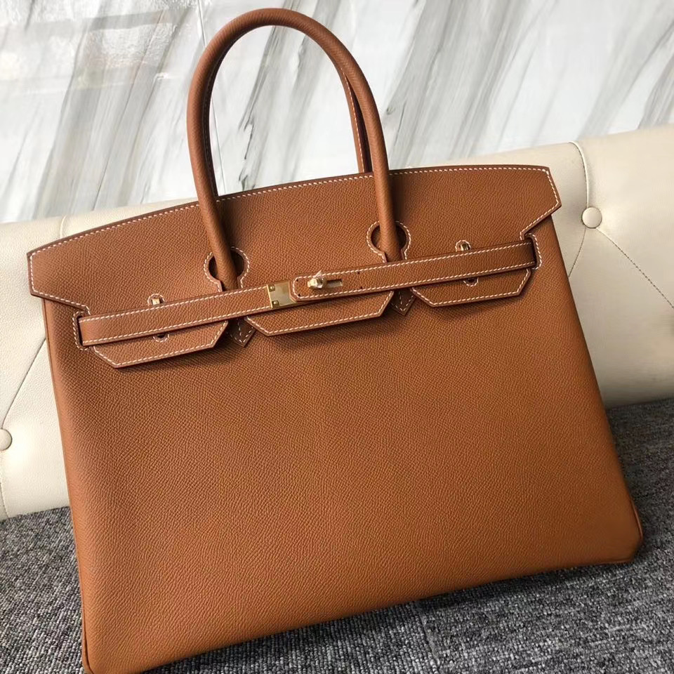 香港九龍半島 愛馬仕鉑金包報價行情 Hermes Birkin 35cm CK37 gold