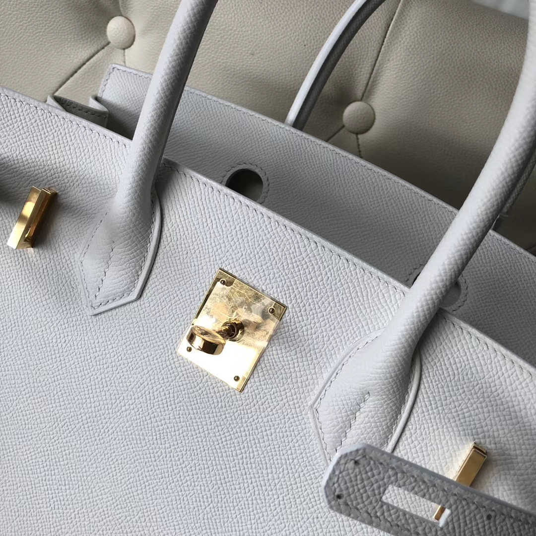 臺灣臺北市愛馬仕鉑金包 Hermes Birkin 30cm Epsom 01 Pure white 純白色