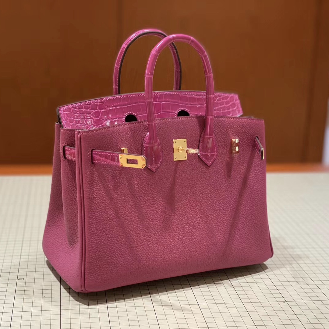 香港葵青區 Hermes Birkin 25cm Touch J5天方夜譚粉紫 rose sheheraradez