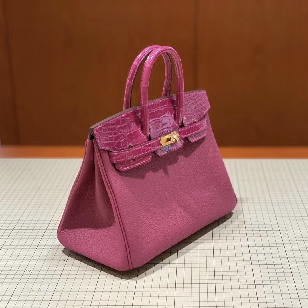 香港葵青區 Hermes Birkin 25cm Touch J5天方夜譚粉紫 rose sheheraradez