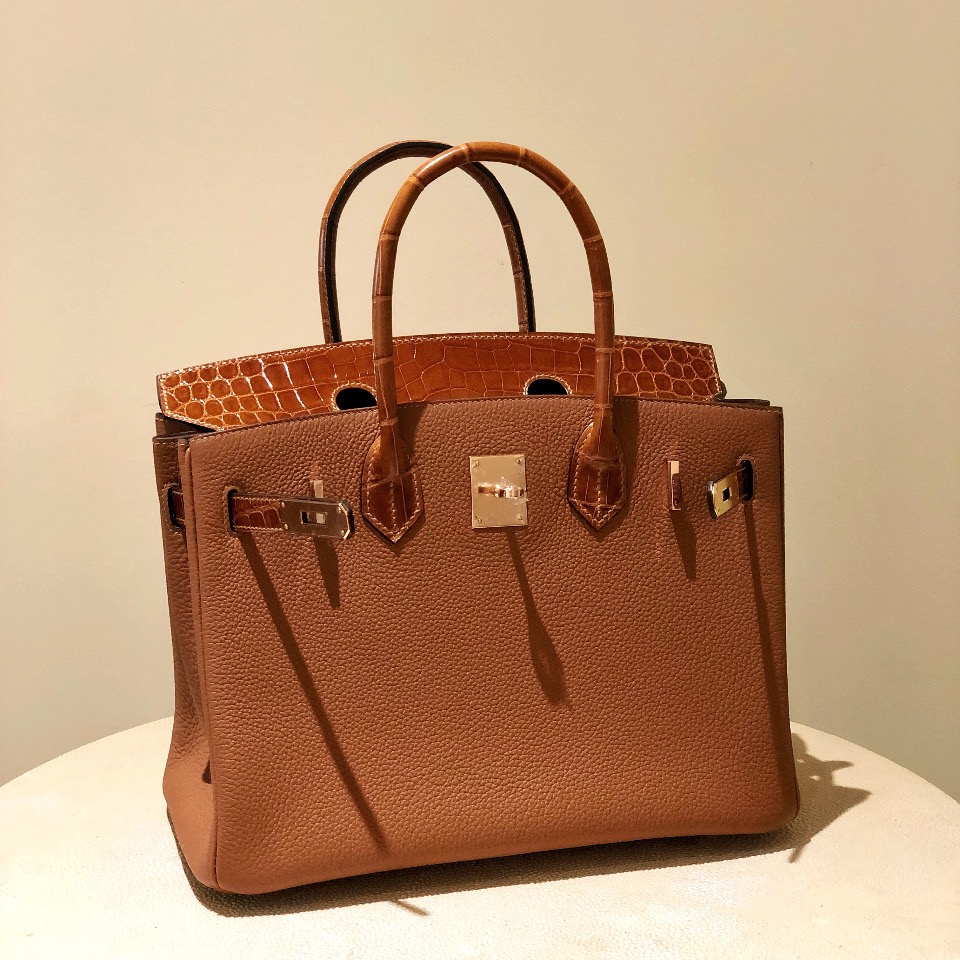 香港葵青區愛馬仕鉑金包 Hermes Birkin 30cm Touch ck37 gold CC31蜜糖棕