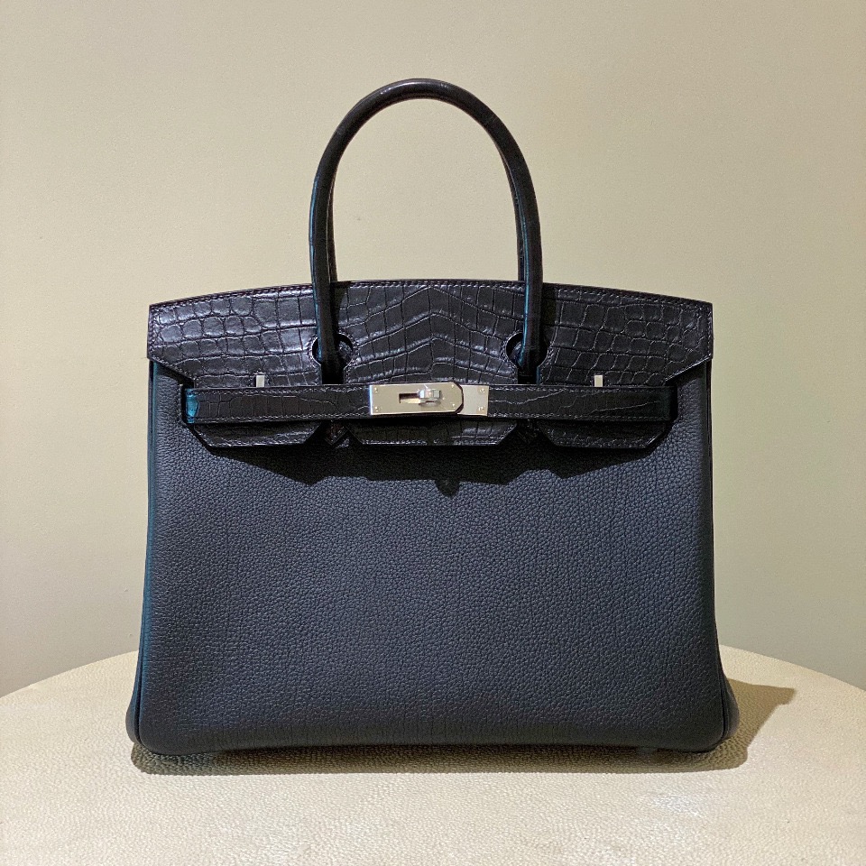 香港葵青區愛馬仕鉑金包鱷魚皮為什麼那麼貴 Hermes Birkin 30cm Touch