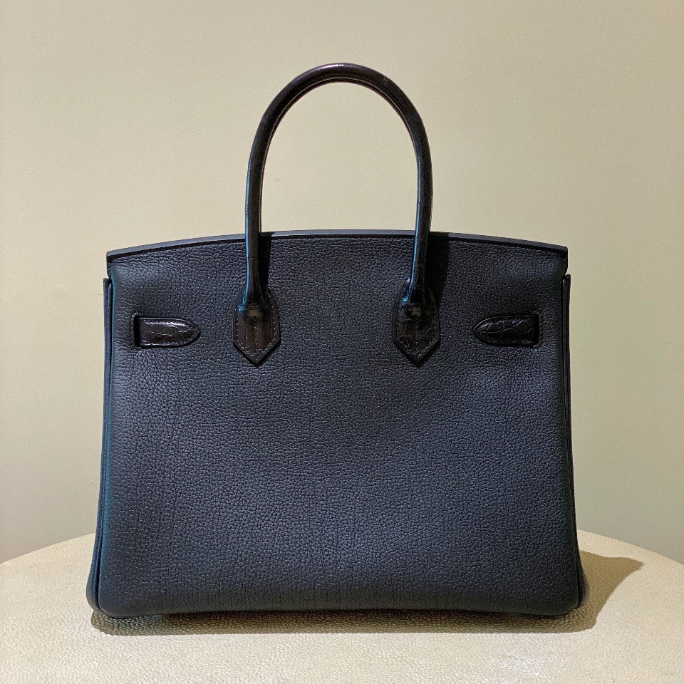 香港葵青區愛馬仕鉑金包鱷魚皮為什麼那麼貴 Hermes Birkin 30cm Touch