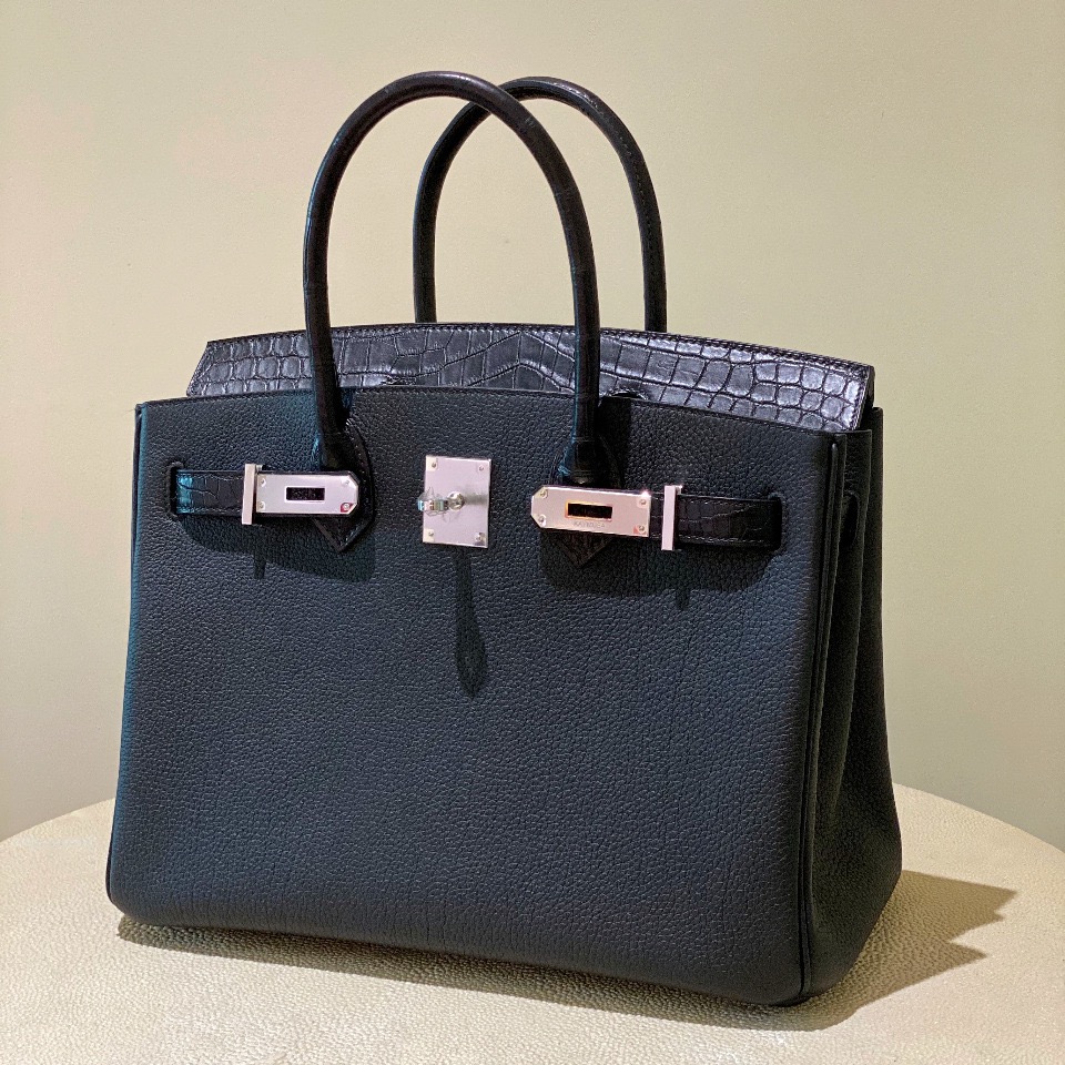 香港葵青區愛馬仕鉑金包鱷魚皮為什麼那麼貴 Hermes Birkin 30cm Touch