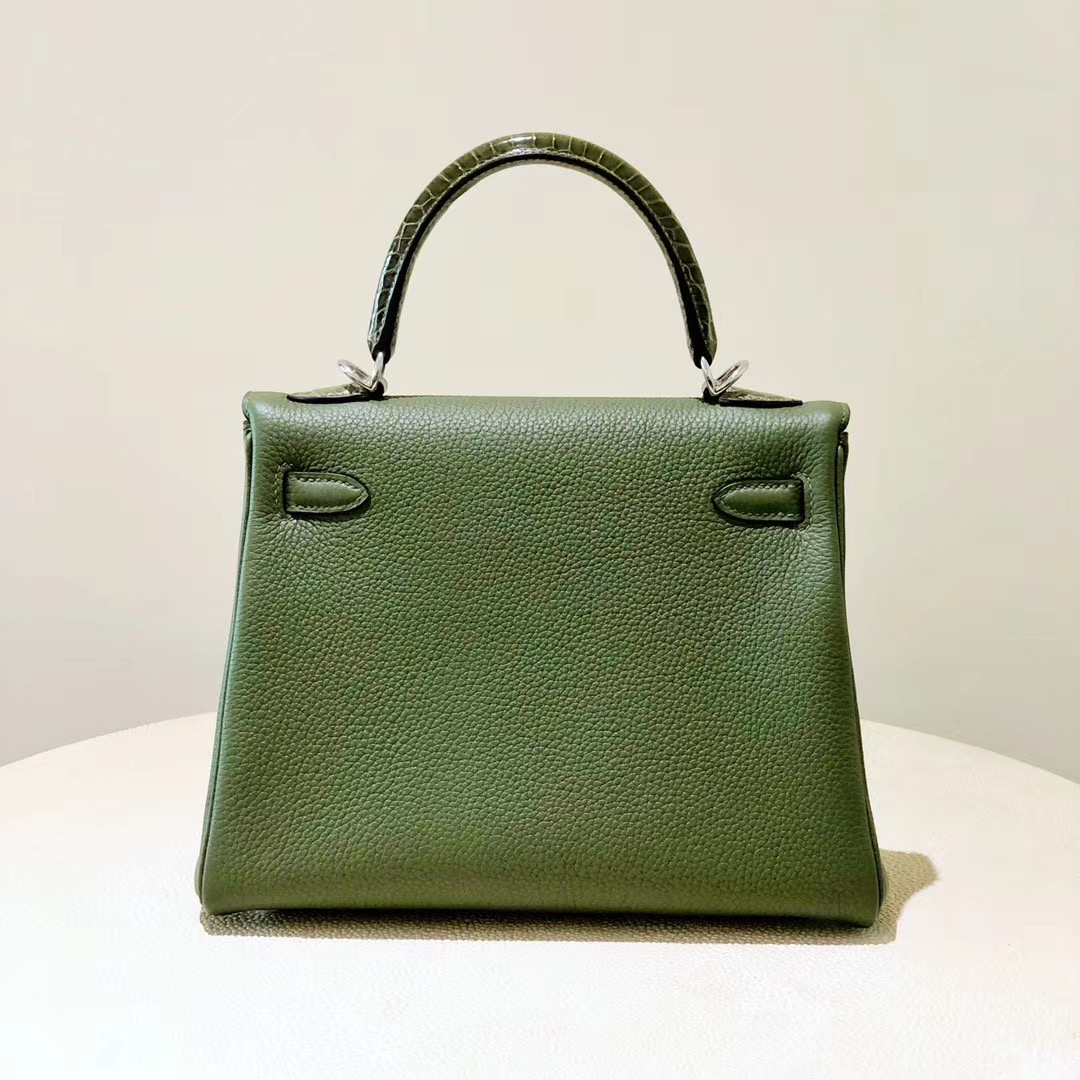 Hermes kelly 25cm Touch V6叢林綠 Canopee/ CK61 Vert Olive 橄欖綠