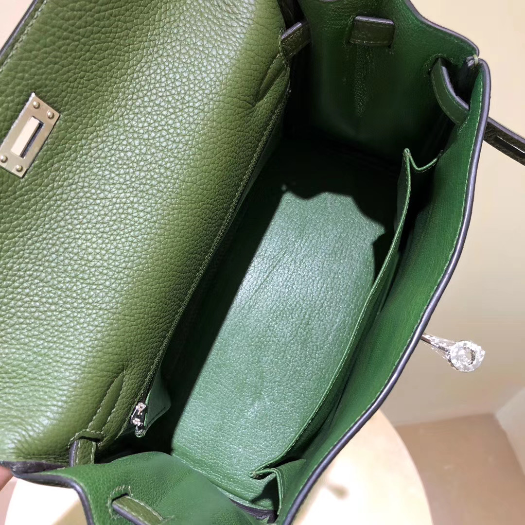 Hermes kelly 25cm Touch V6叢林綠 Canopee/ CK61 Vert Olive 橄欖綠