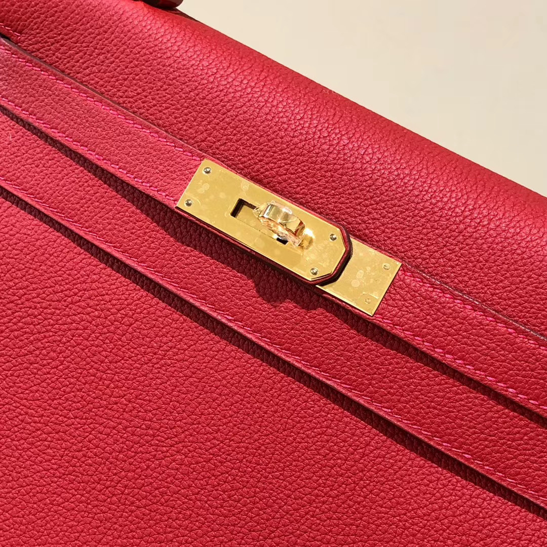 香港深水埗區愛馬仕凱莉包 Hermes kelly 28cm Touch Q5 國旗紅 Rouge casaque