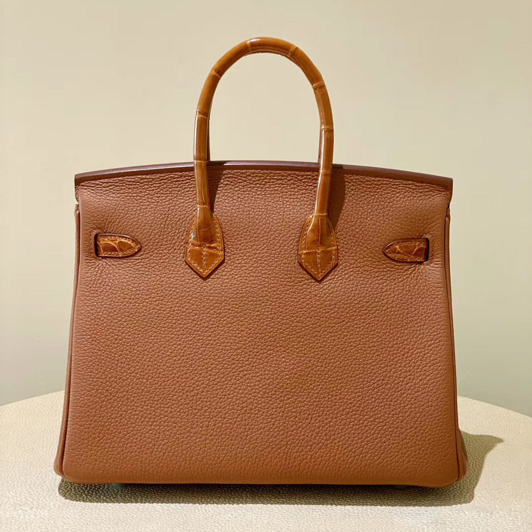 Hermes Birkin 25cm Touch ck37金棕色 gold / CC31蜜糖棕