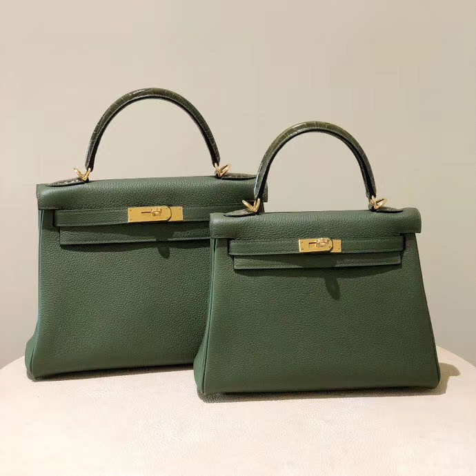 Hermes kelly 28cm Touch V6叢林綠 Canopee CK61 Vert Olive 橄欖綠