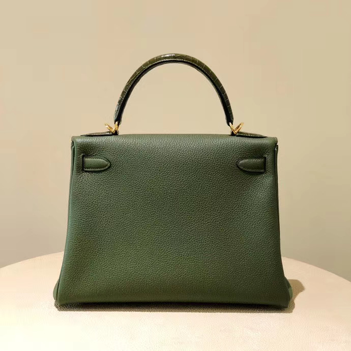 Hermes kelly 28cm Touch V6叢林綠 Canopee CK61 Vert Olive 橄欖綠