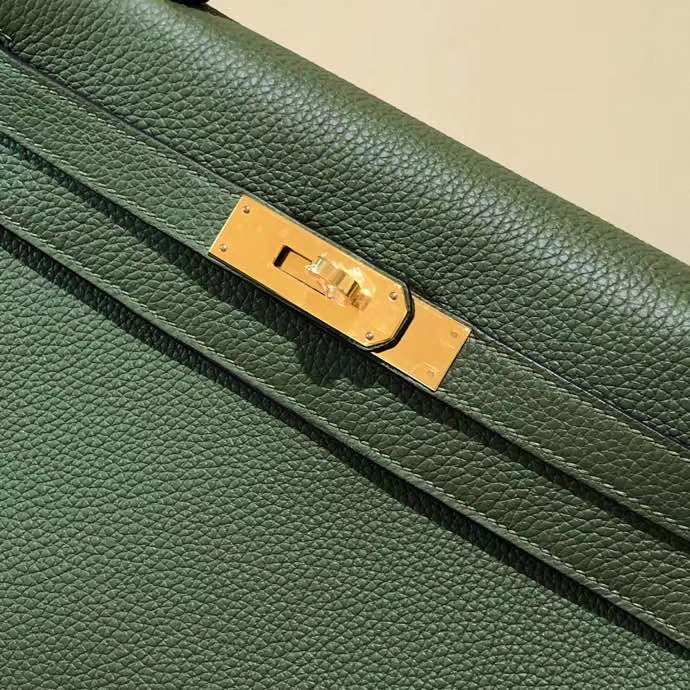 Hermes kelly 28cm Touch V6叢林綠 Canopee CK61 Vert Olive 橄欖綠