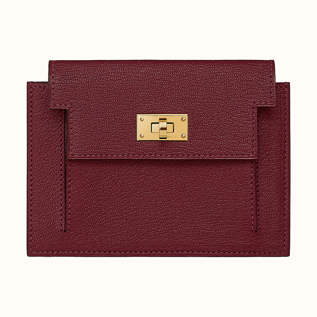 香港南區石澳 赤柱 Hermes Kelly Pocket Compact wallet CC55 rouge H 愛馬仕紅