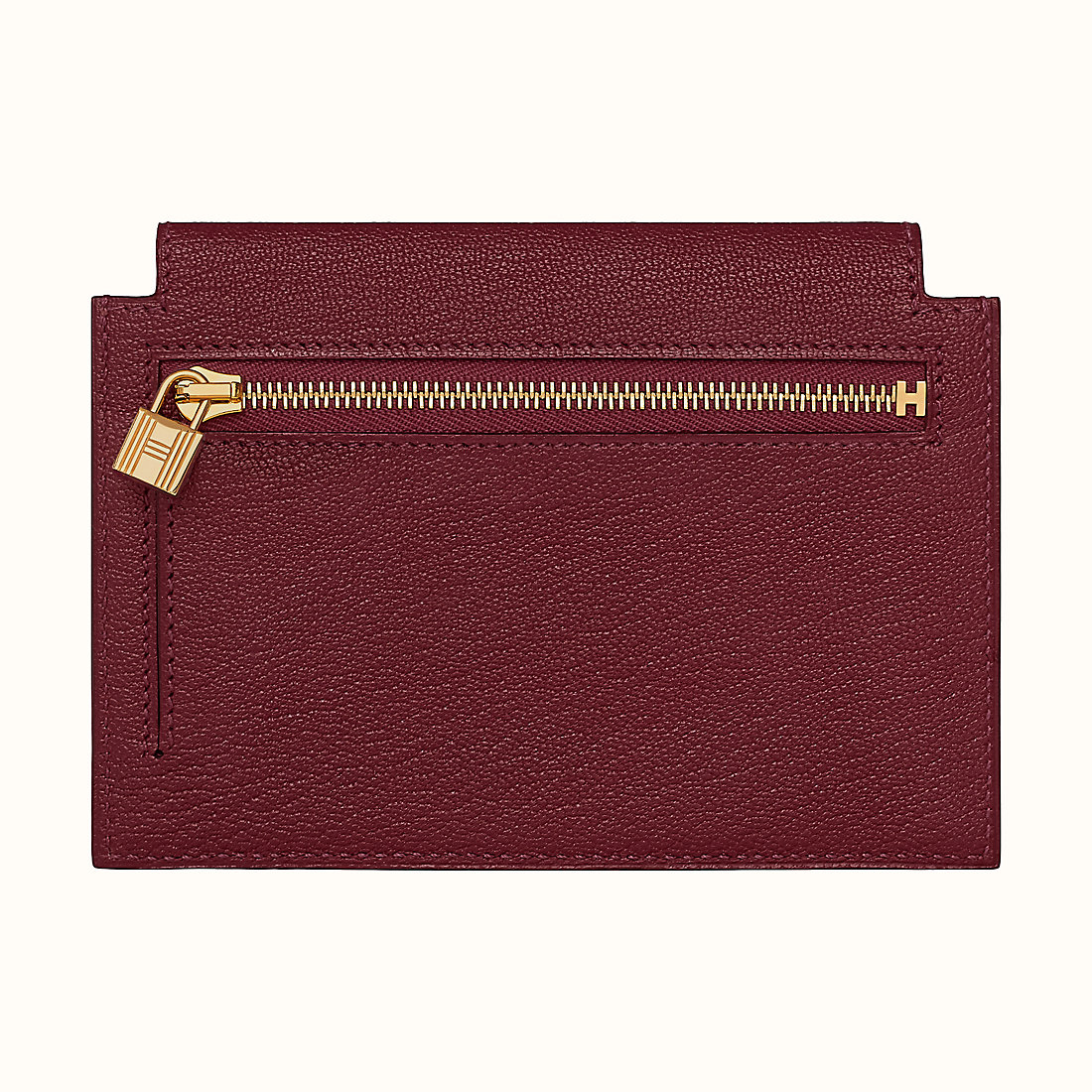 香港南區石澳 赤柱 Hermes Kelly Pocket Compact wallet CC55 rouge H 愛馬仕紅