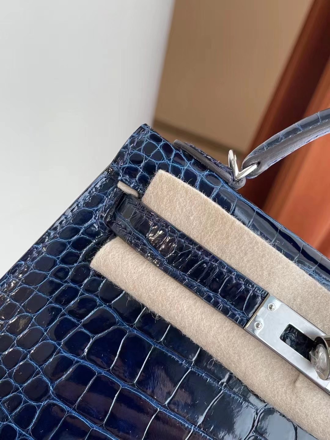 臺灣臺北市士林區 愛馬仕迷你凱莉二代價格 Hermes Kelly Mini II 2代 銀扣 美洲鱷魚