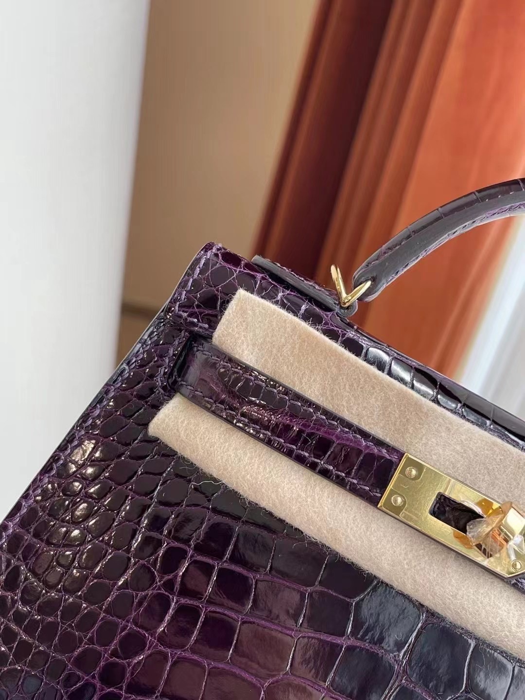 愛馬仕迷你凱莉二代多少錢 Hermes Kelly Mini II 2代 銀扣 亮面方塊 美洲鱷魚