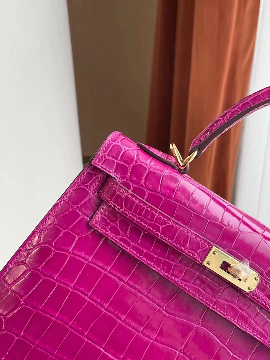 愛馬仕凱莉包 Hermes Kelly 25cm J5 Rose Sheherzade 天方夜譚紫