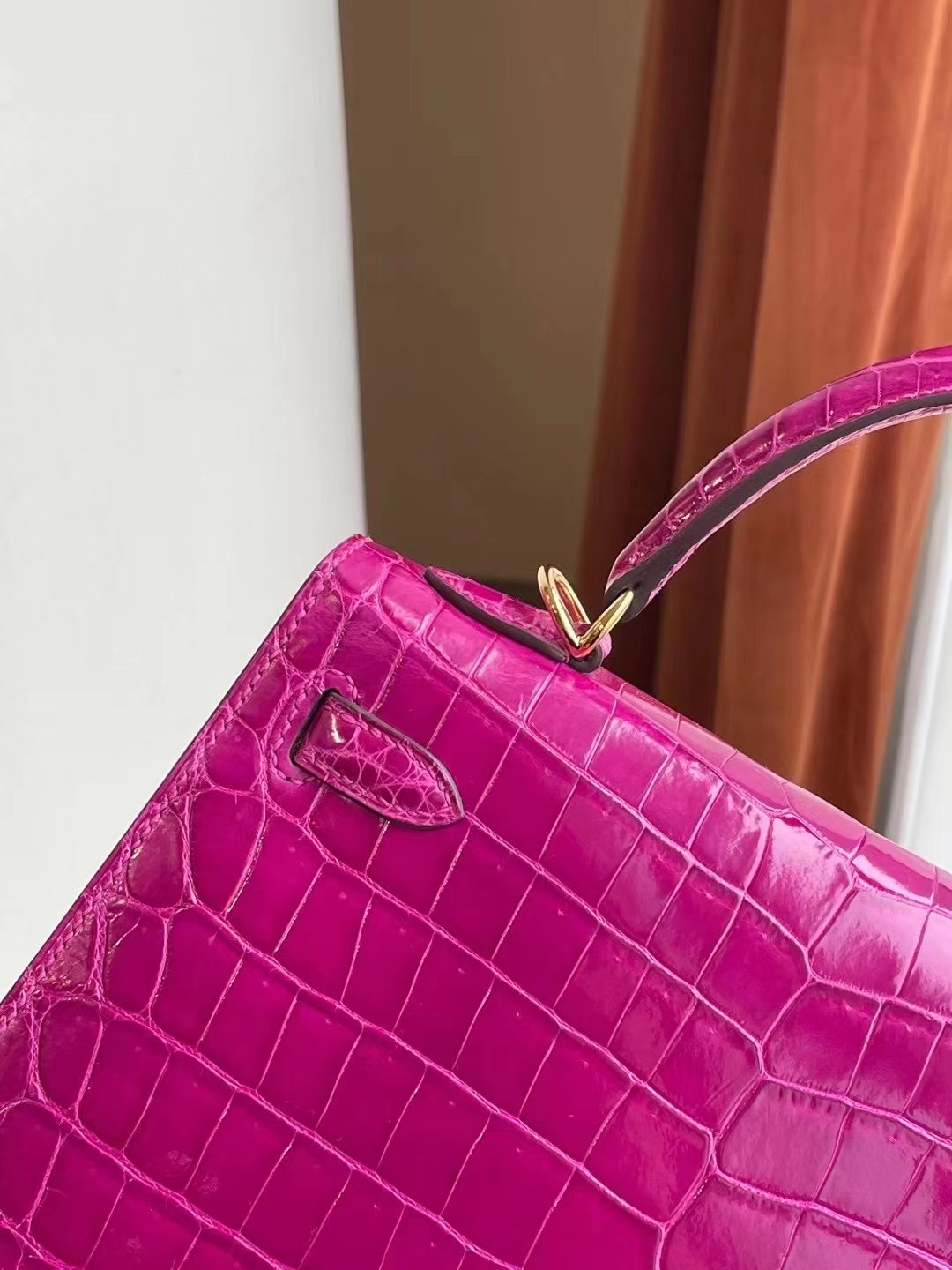 愛馬仕凱莉包 Hermes Kelly 25cm J5 Rose Sheherzade 天方夜譚紫