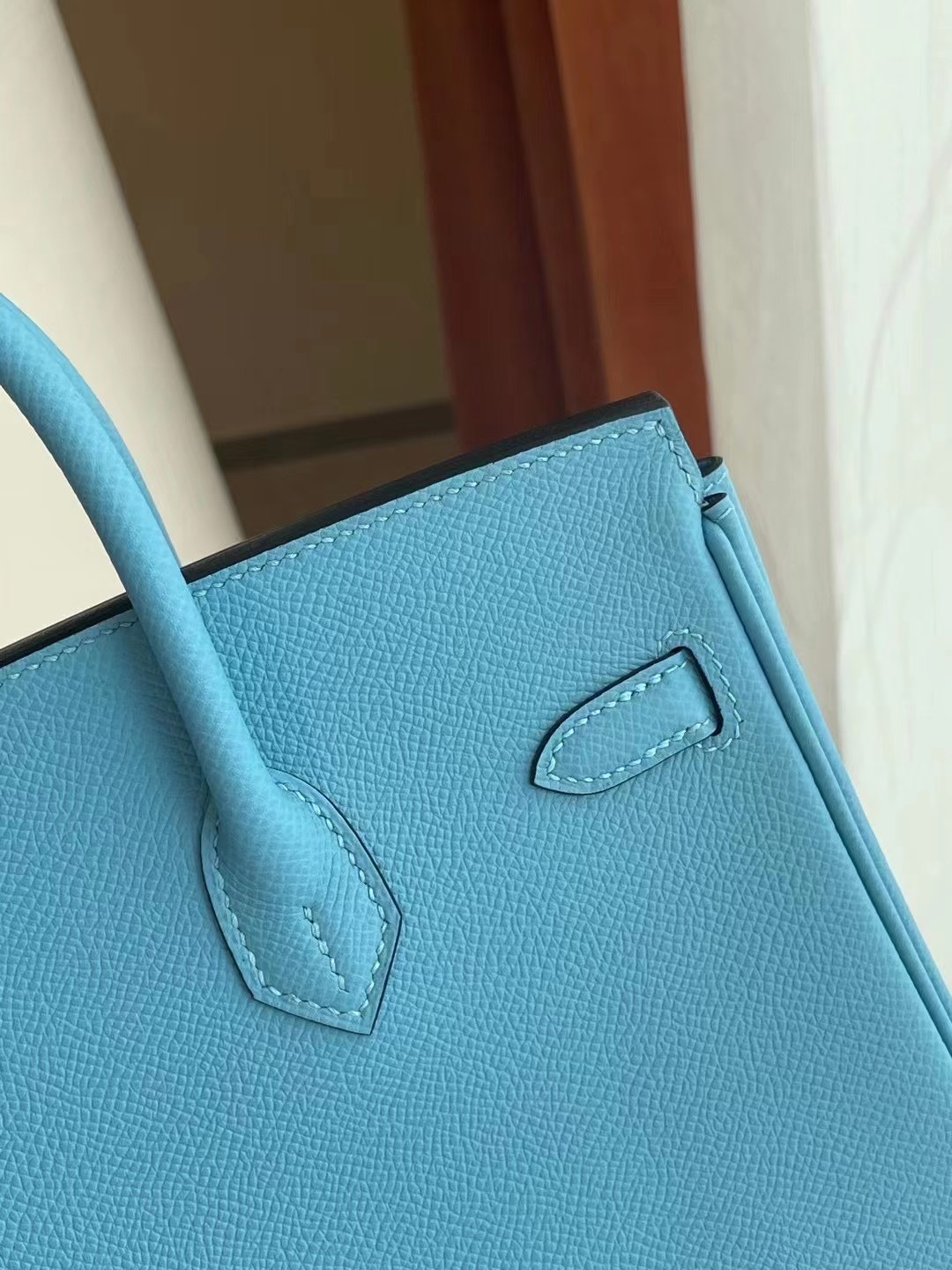 愛馬仕鉑金包官網價格 Hermes Birkin 25cm Epsom P3 Bleu Du Nord 北方藍