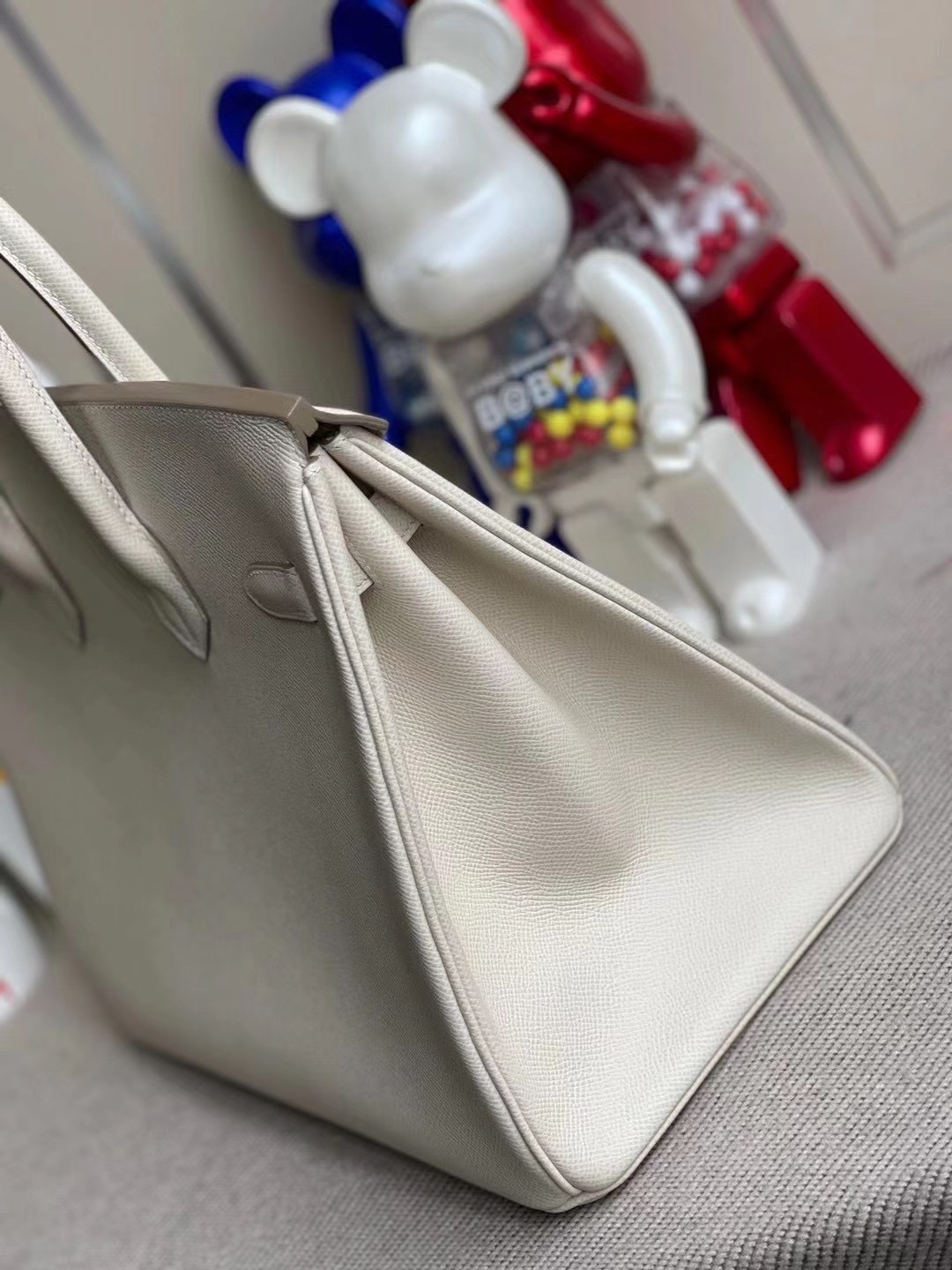 愛馬仕鉑金包30的價格 Hermes Birkin 35 Epsom CC10 奶昔白 Craie 金扣