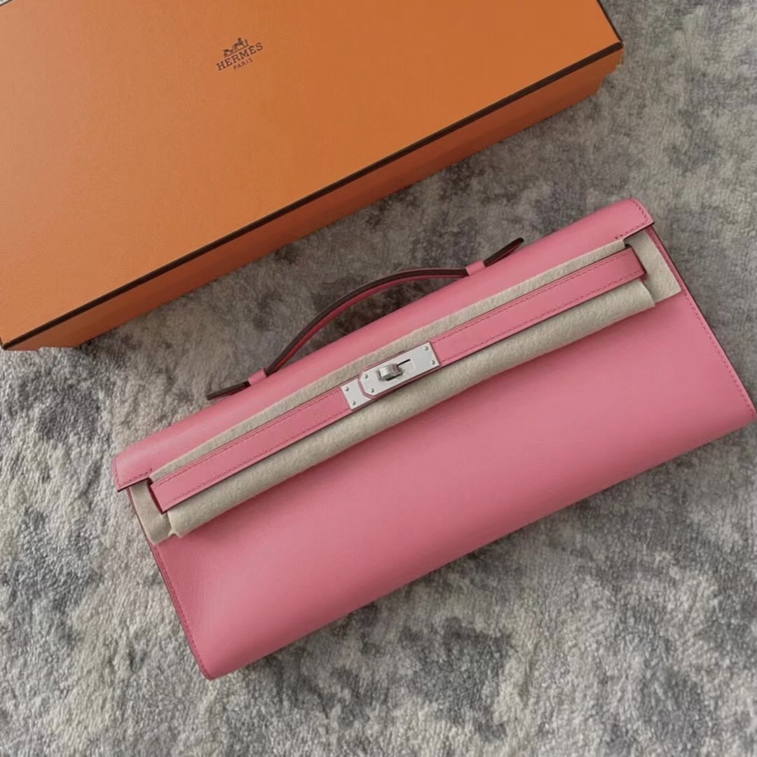 Saudi Arabia Hermes Kelly cut 31cm Swift 3Q Rose Sakura