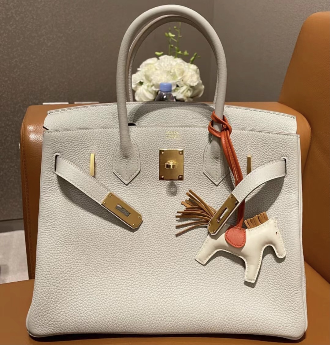 Saudi Arabia Hermes Birkin 30cm Togo 80 Gris Perle 珍珠灰