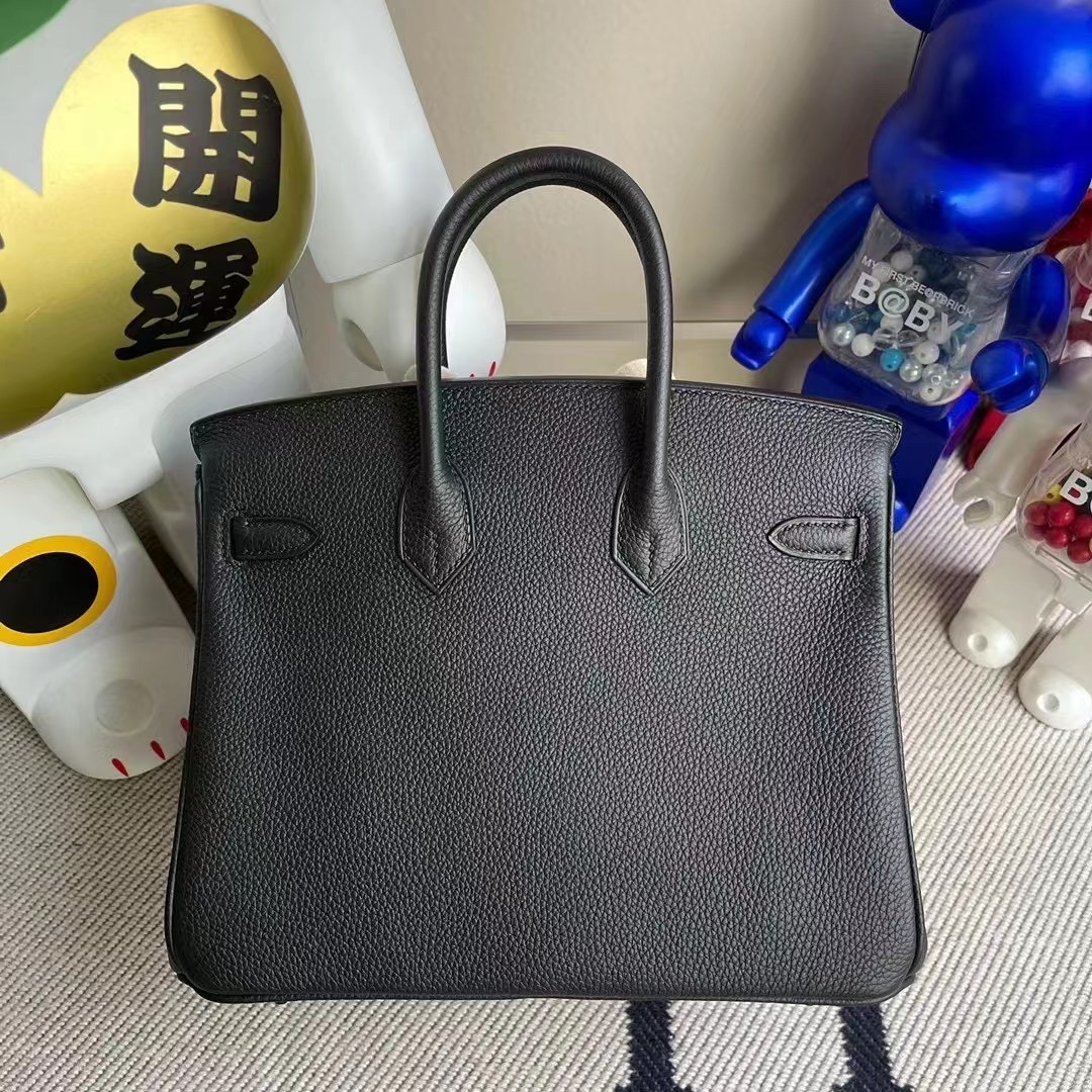 Australia Hermes Birkin 25cm Togo 89 Noir 黑色 禦用原廠小牛皮 金扣