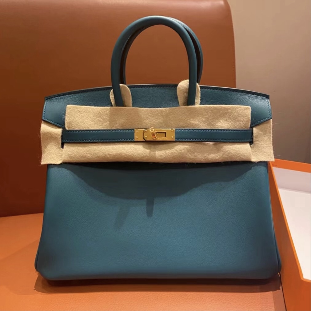 Hermes Birkin 25cm Swift W0 Vert Bosphore 博斯普魯斯綠