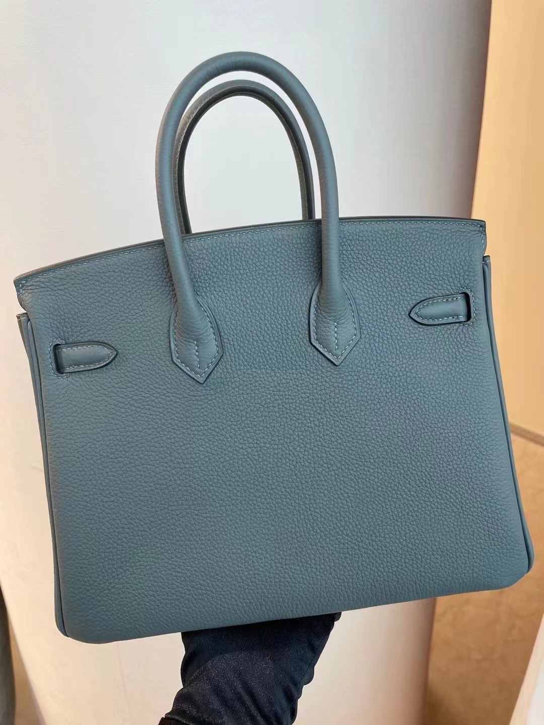 愛馬仕2021年新刻印Z刻 Hermes Birkin 25cm Togo 63 Vert Amande 杏綠色