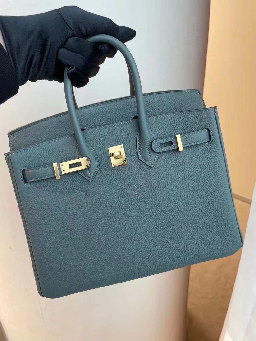 愛馬仕2021年新刻印Z刻 Hermes Birkin 25cm Togo 63 Vert Amande 杏綠色