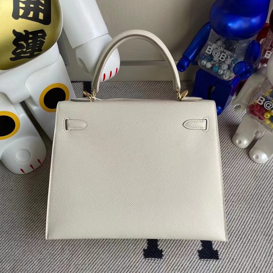 澳門愛馬仕需要配貨嗎 Hermes Kelly 25cm 1K 竹子綠 X9 錦葵紫 10 奶昔白